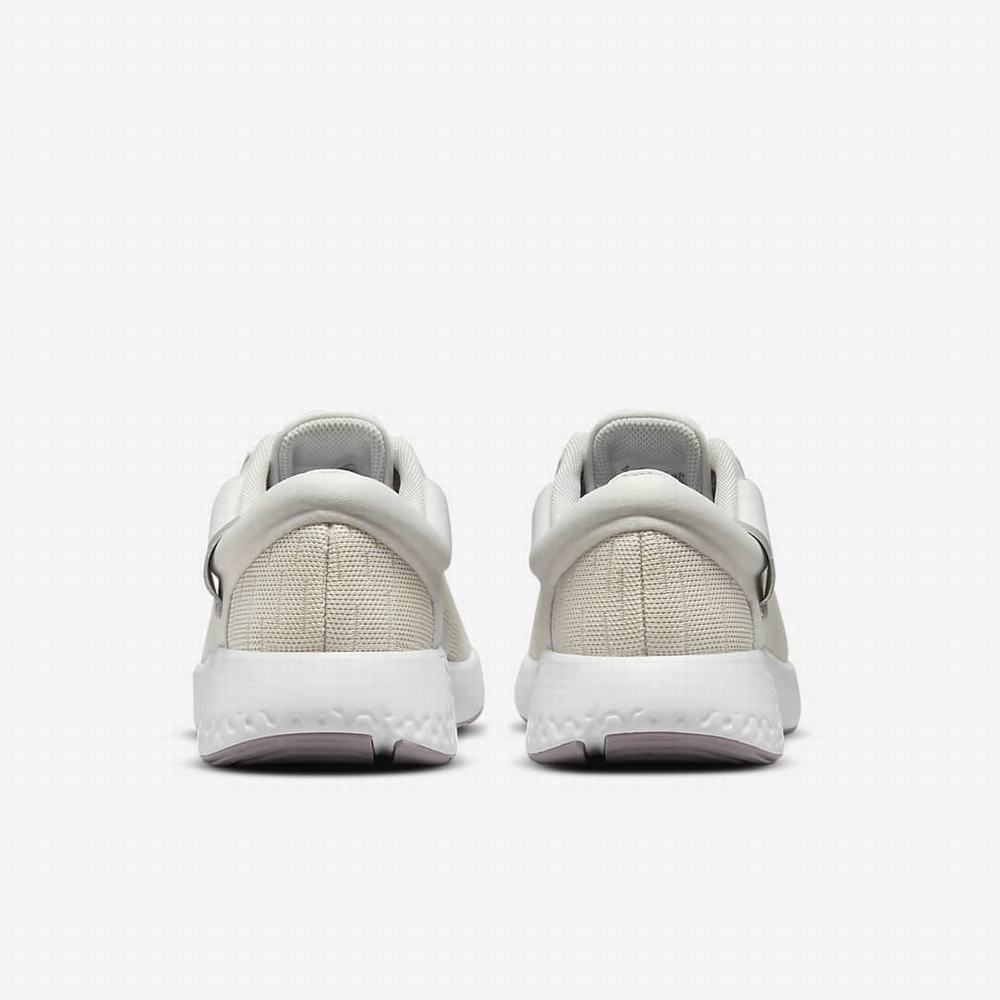 Nike Renew Serenity Run Premium Női Futócipő Bézs Metal Szürke | NI9267-X28