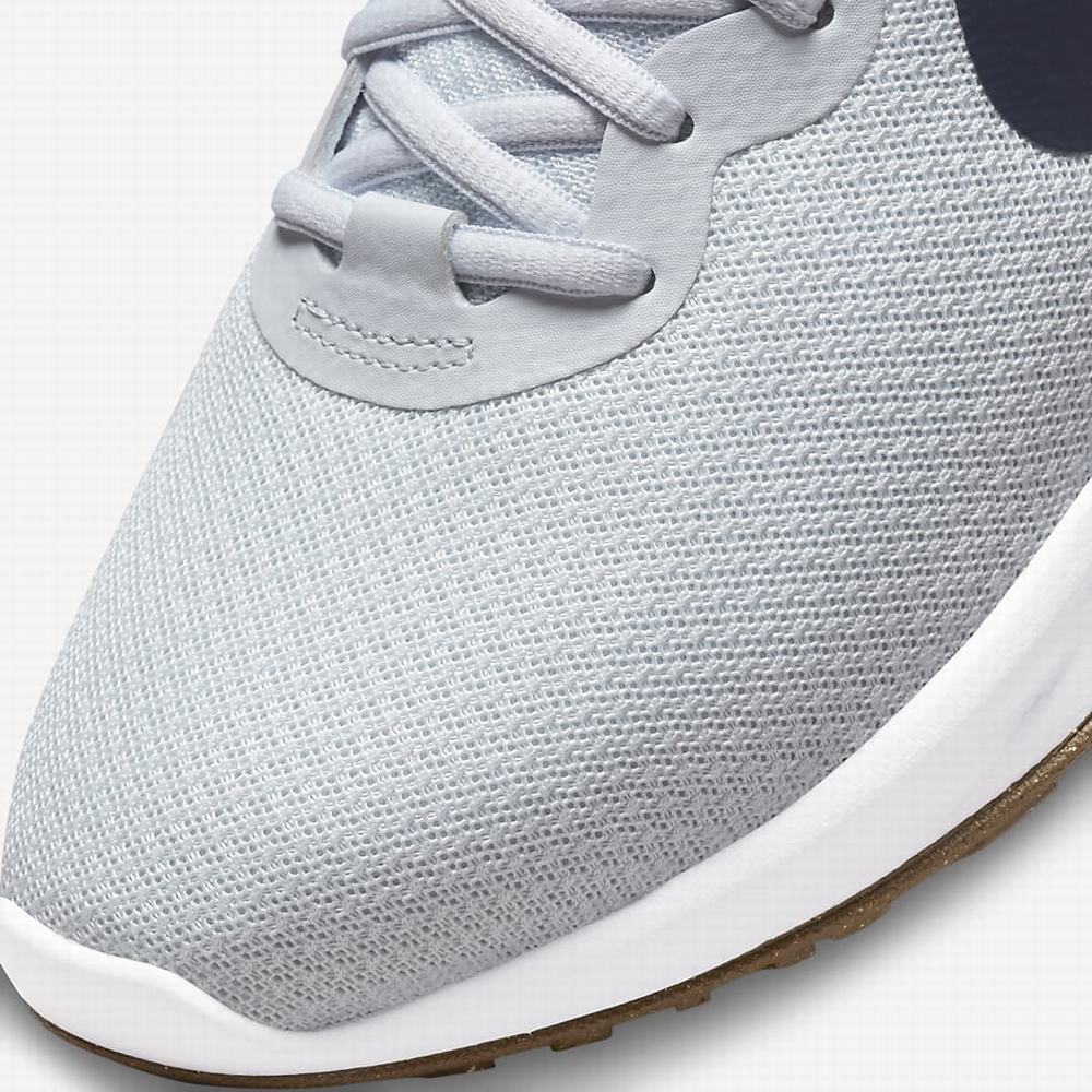 Nike Revolution 6 Next Nature Férfi Futócipő Platina Sötétkék Kék | NI0918-Z29