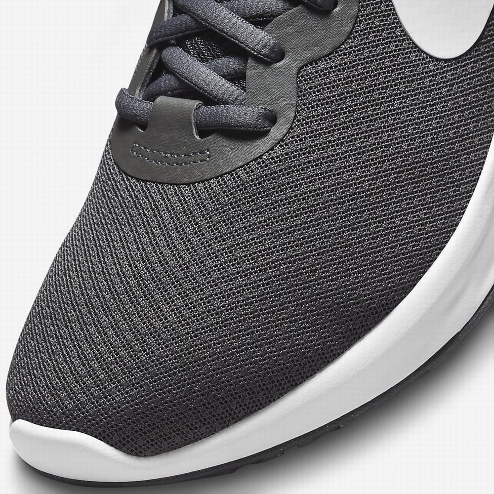 Nike Revolution 6 Next Nature Férfi Futócipő Szürke Szürke Fekete Fehér | NI4291-J95