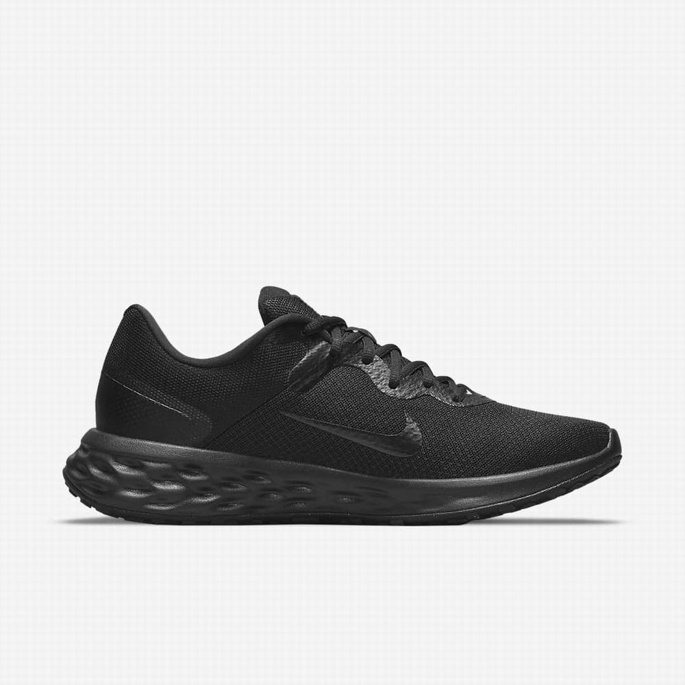 Nike Revolution 6 Next Nature Férfi Futócipő Fekete Sötétszürke Fekete | NI8230-D57
