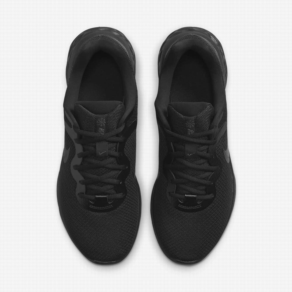 Nike Revolution 6 Next Nature Férfi Futócipő Fekete Sötétszürke Fekete | NI8230-D57