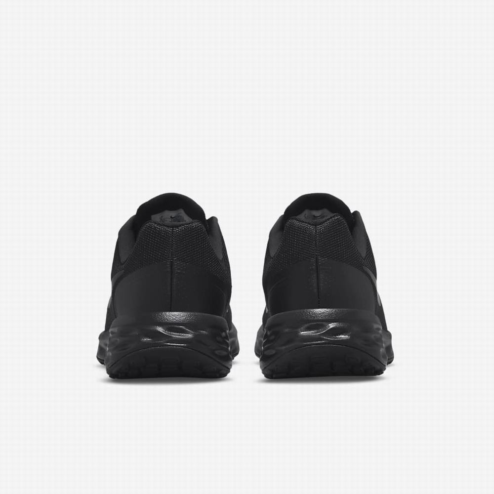 Nike Revolution 6 Next Nature Női Futócipő Fekete Sötétszürke Fekete | NI1786-D25
