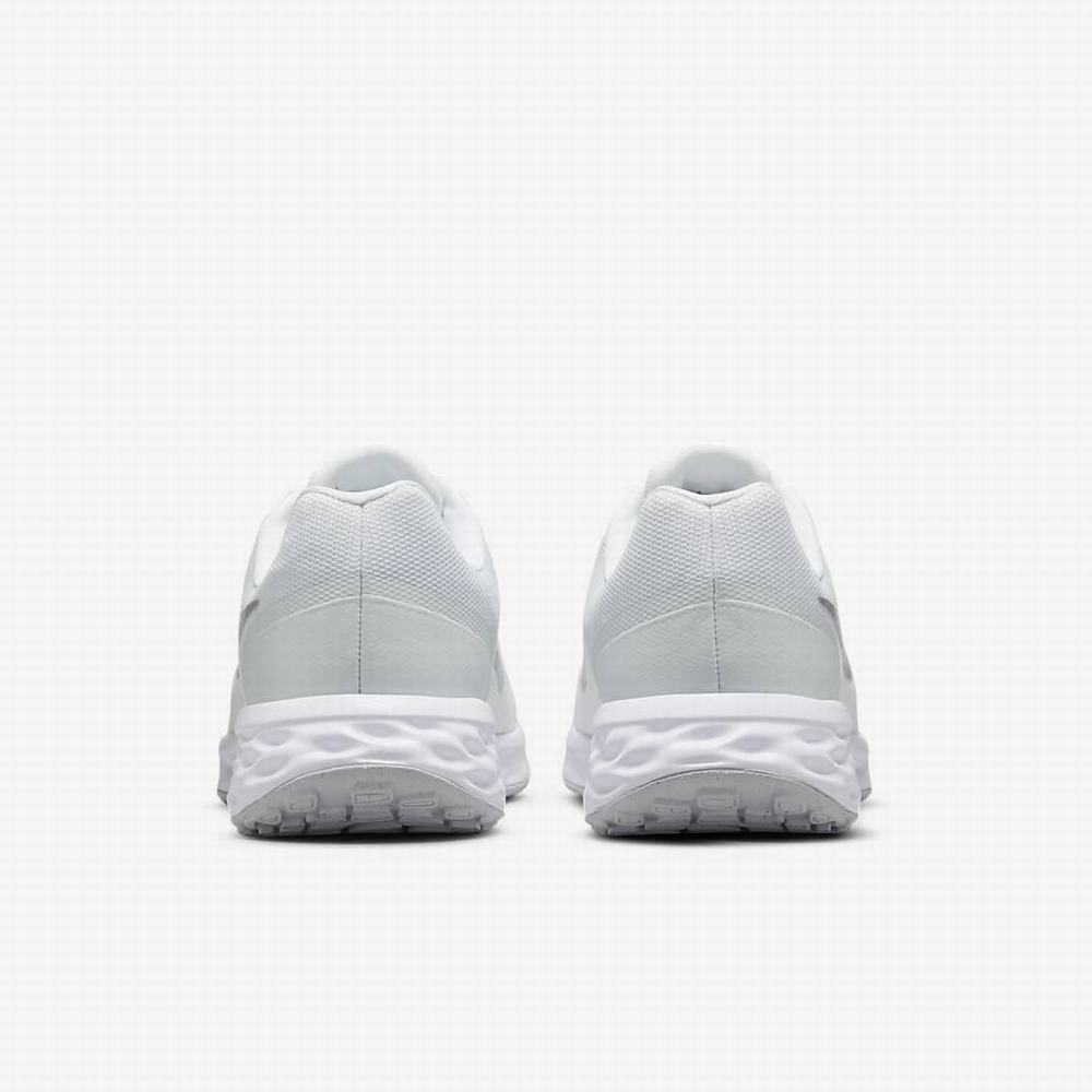 Nike Revolution 6 Next Nature Női Futócipő Fehér Platina Metal Titán | NI2190-L67