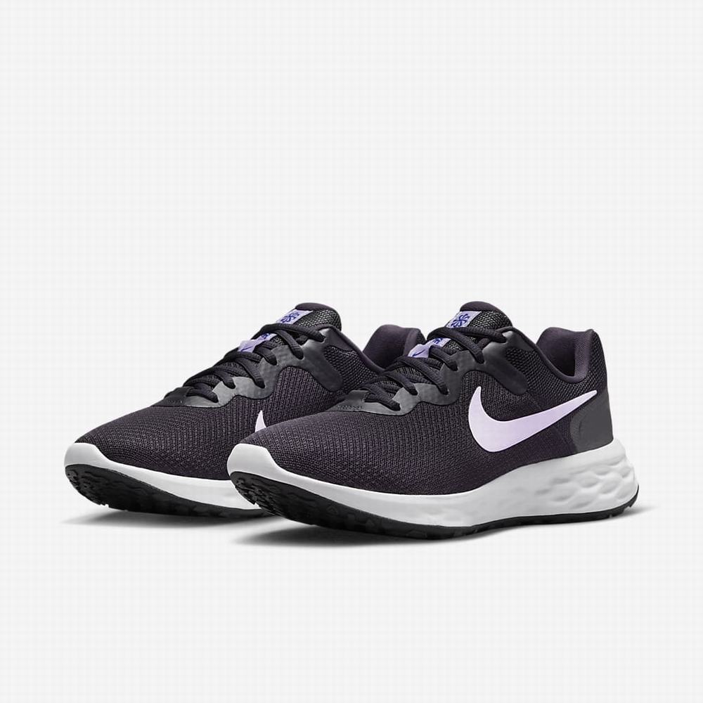 Nike Revolution 6 Next Nature Női Futócipő Lila Kék Fekete | NI5890-G41