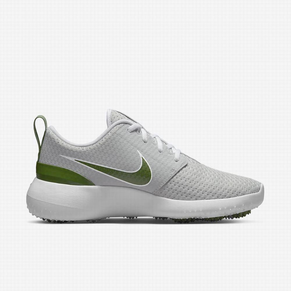 Nike Roshe G Férfi Golf Cipő Szürke Fehér | NI4320-R08