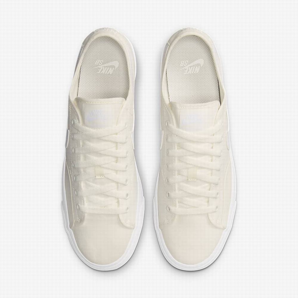 Nike SB BLZR Court Férfi Utcai Cipő Bézs Fehér | NI5103-D30