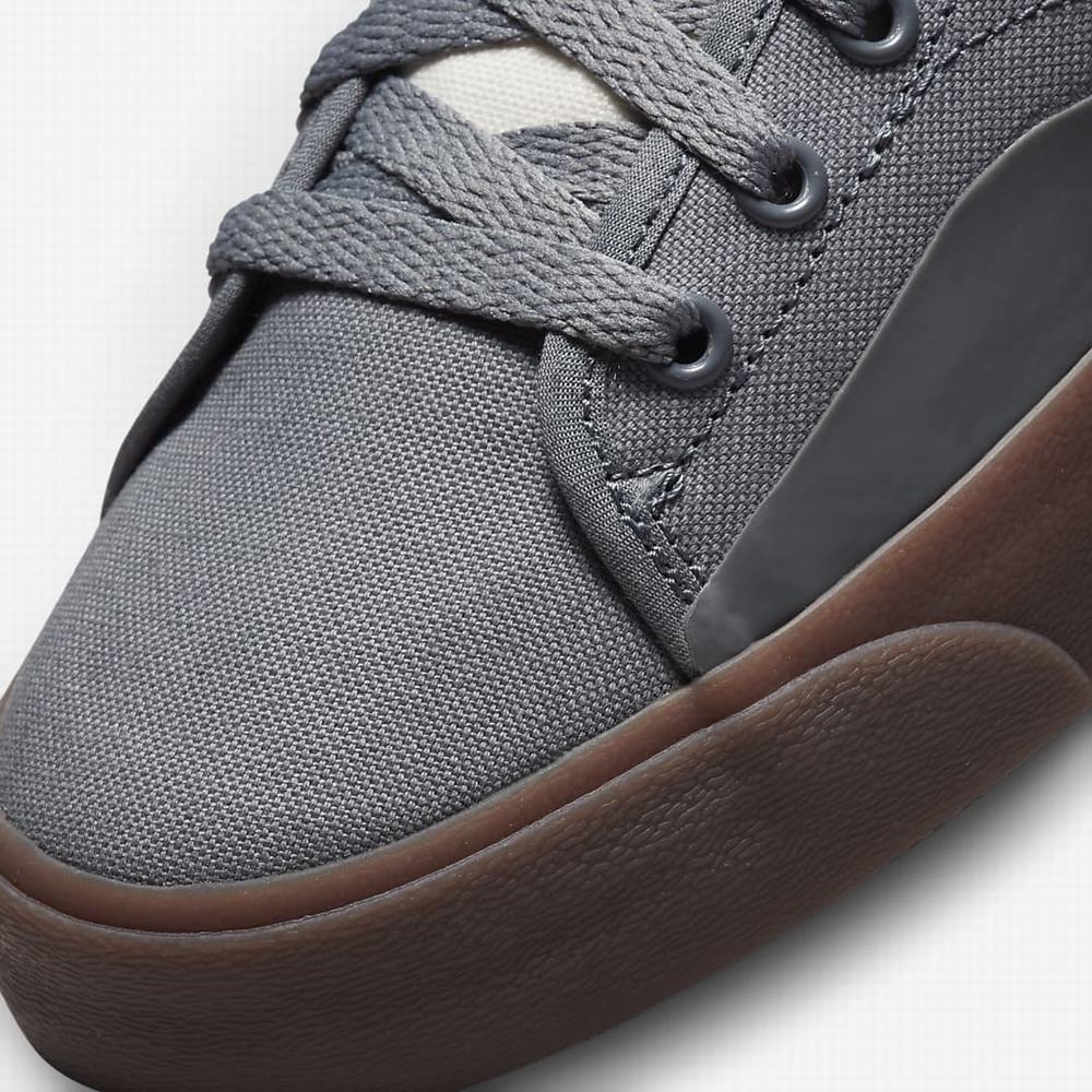 Nike SB BLZR Court Férfi Utcai Cipő Szürke Szürke Fehér | NI5946-M85