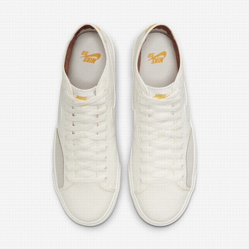 Nike SB BLZR Court Mid Premium Férfi Deszkás Cipő Bézs | NI7950-Z96