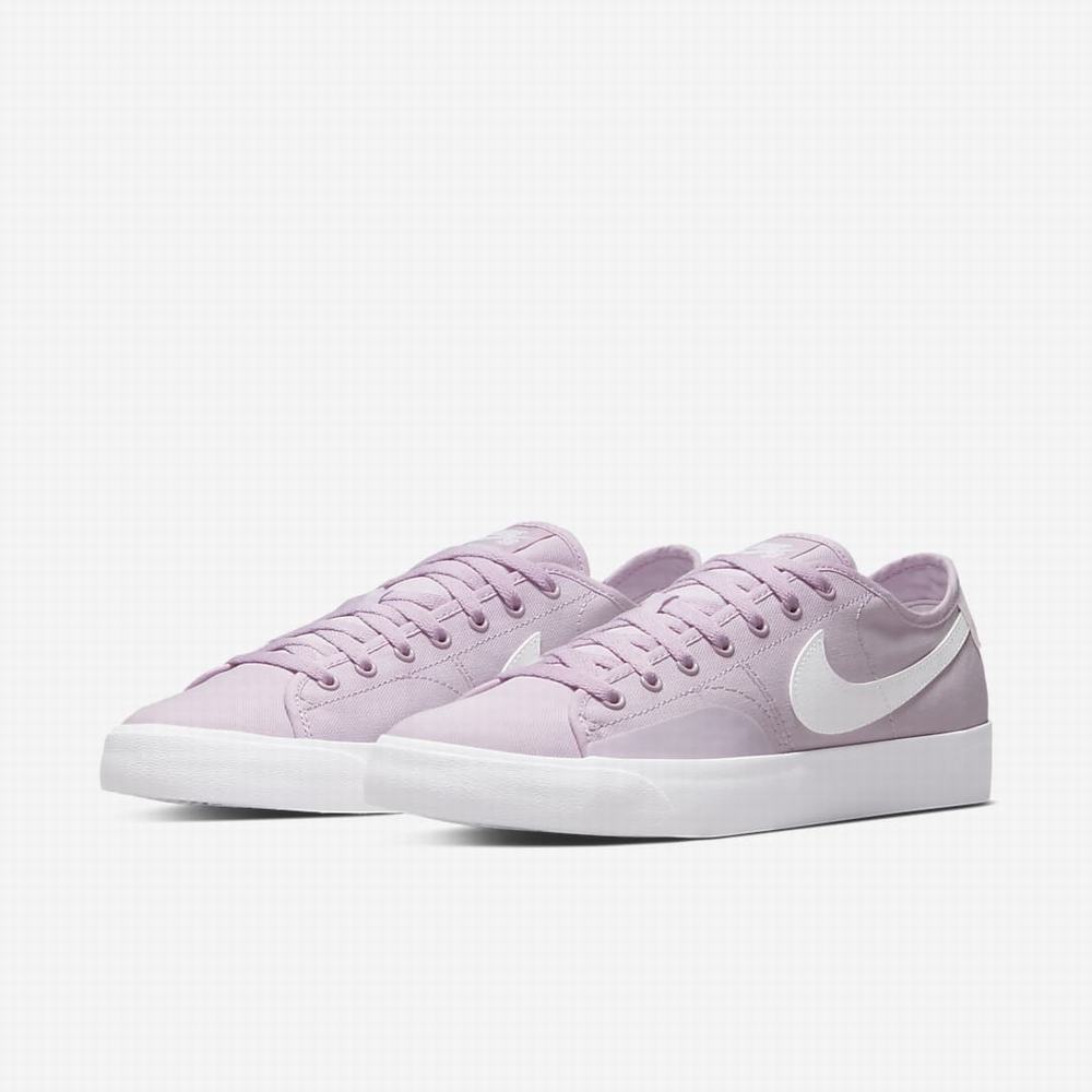 Nike SB BLZR Court Női Utcai Cipő Rózsaszín Fehér | NI7810-A84