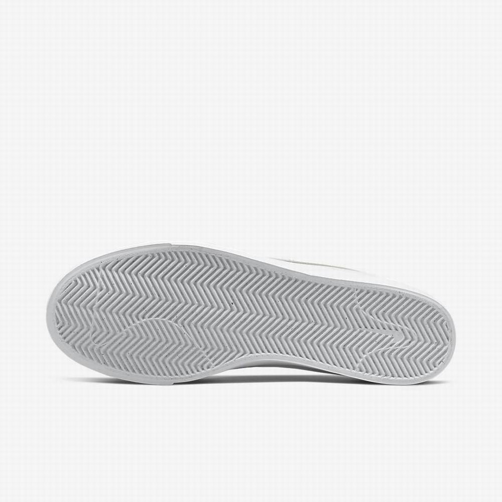 Nike SB BLZR Court Női Utcai Cipő Világos Szürke Kék Fehér | NI0375-S38