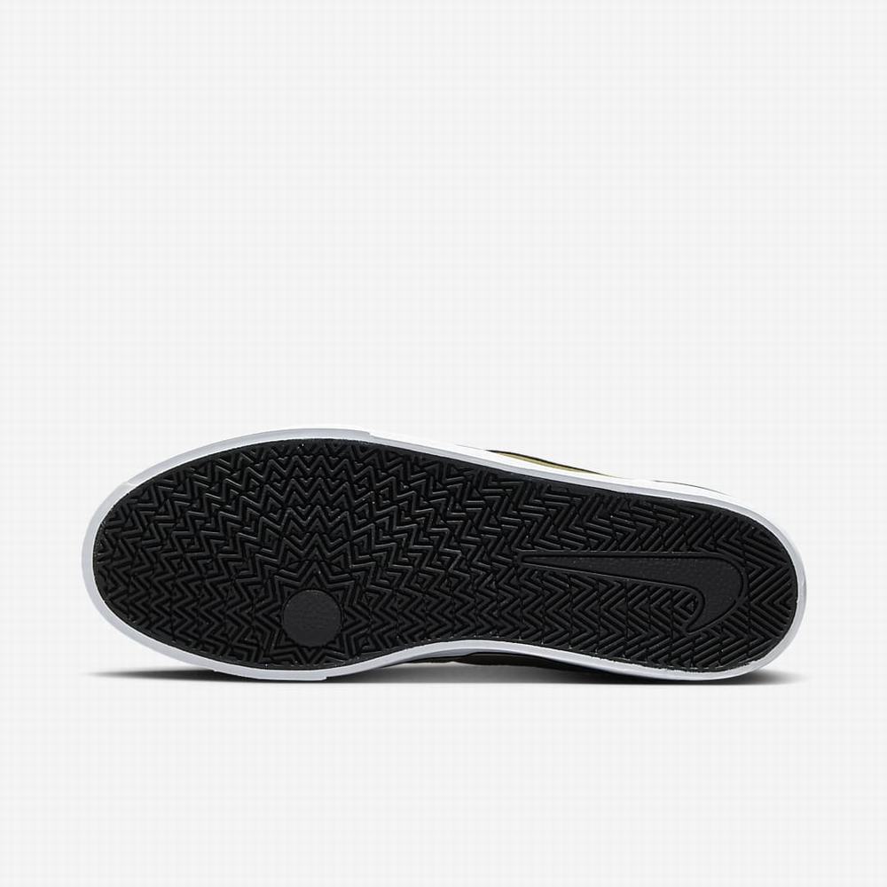 Nike SB Chron 2 Canvas Női Utcai Cipő Olivazöld Fehér Fekete | NI8953-F32