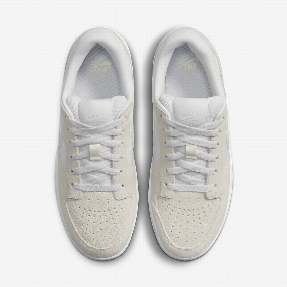 Nike SB Force 58 Női Deszkás Cipő Fehér | NI8315-K76