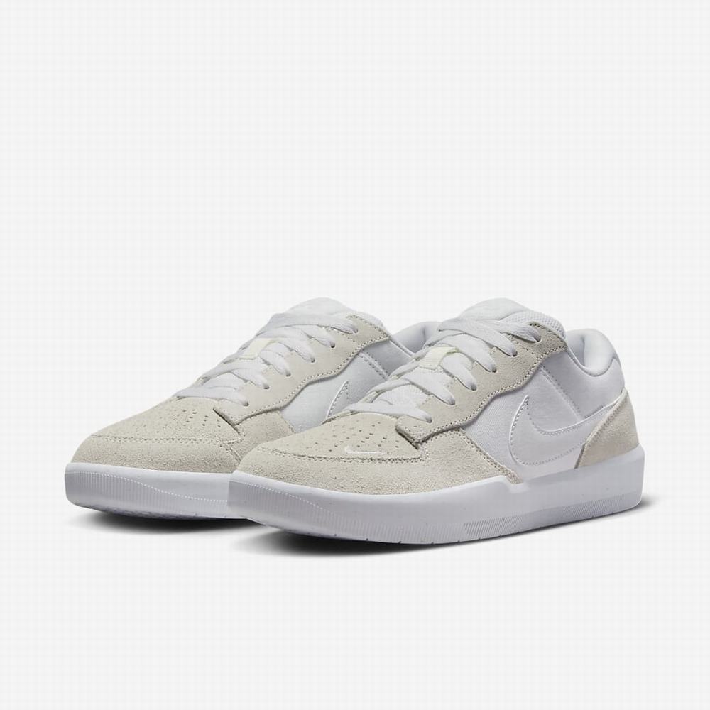 Nike SB Force 58 Női Deszkás Cipő Fehér | NI8315-K76