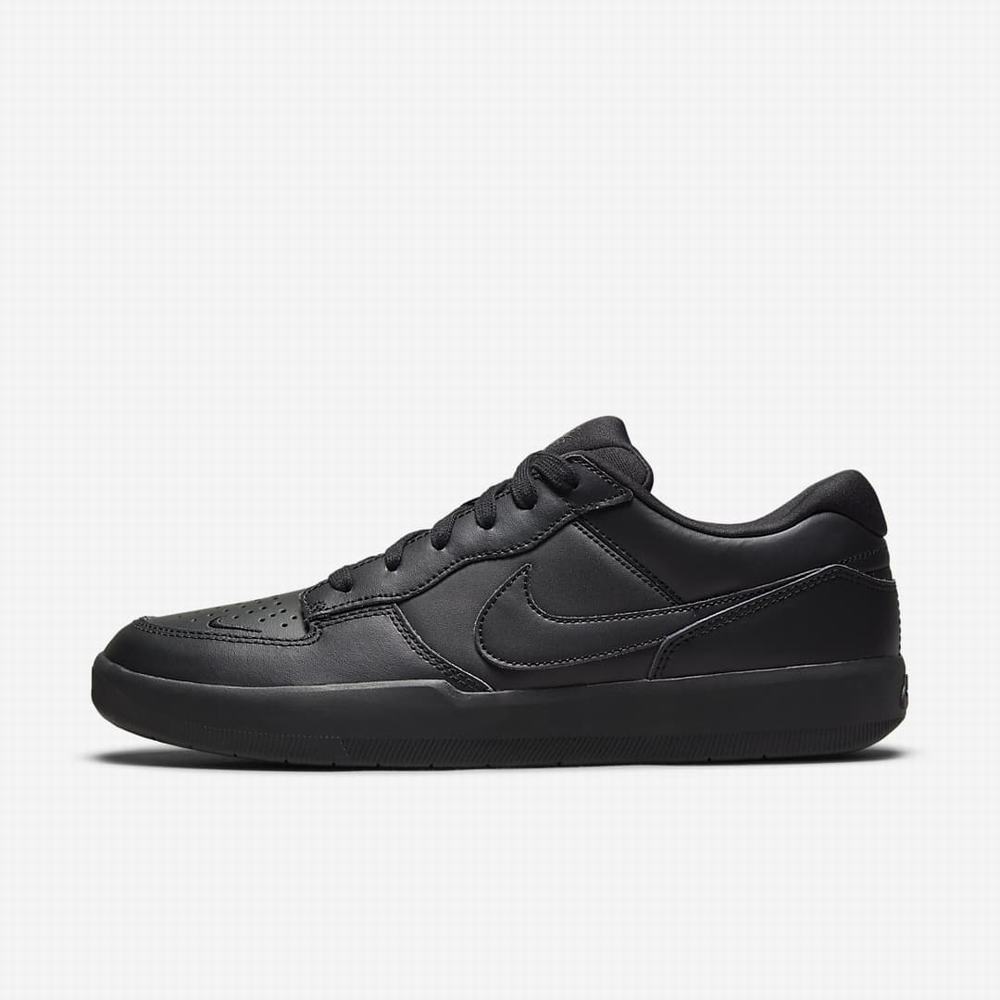 Nike SB Force 58 Premium Férfi Utcai Cipő Fekete | NI0485-L46