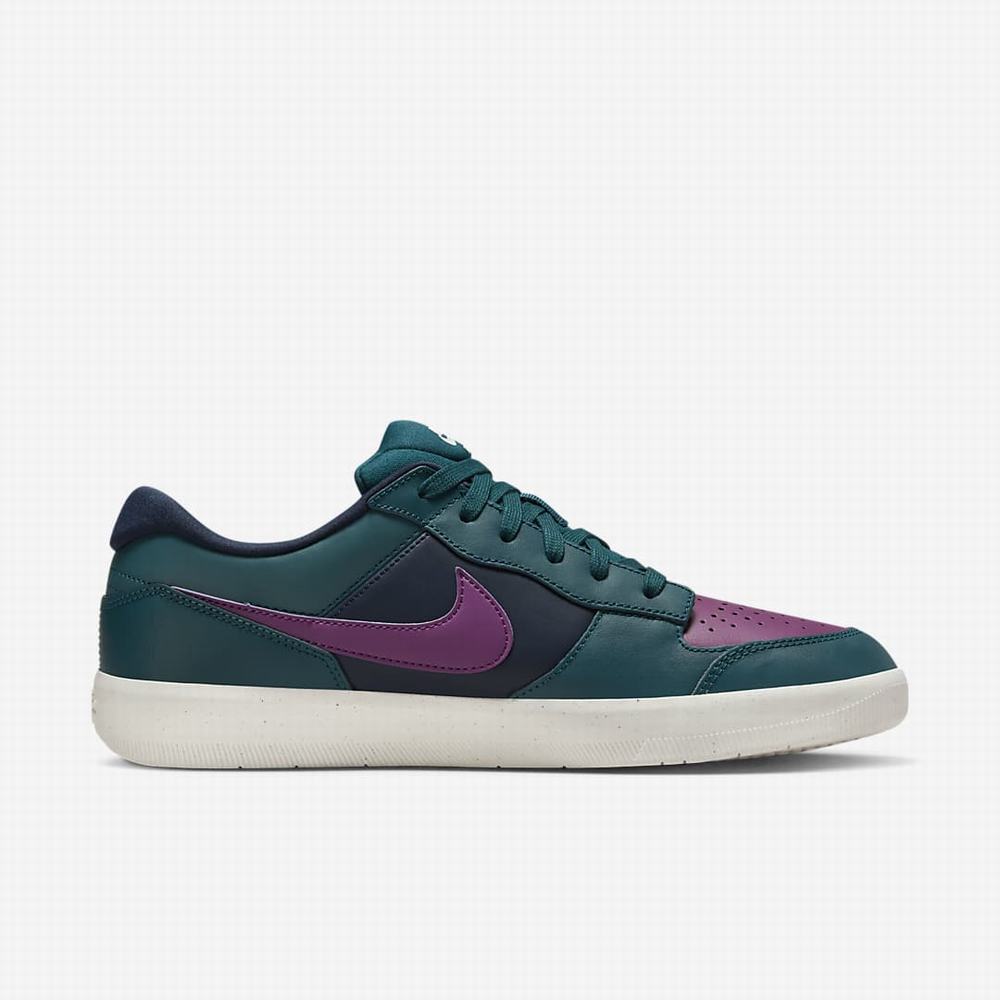 Nike SB Force 58 Premium Női Deszkás Cipő Obszidián Türkiz | NI3517-E70