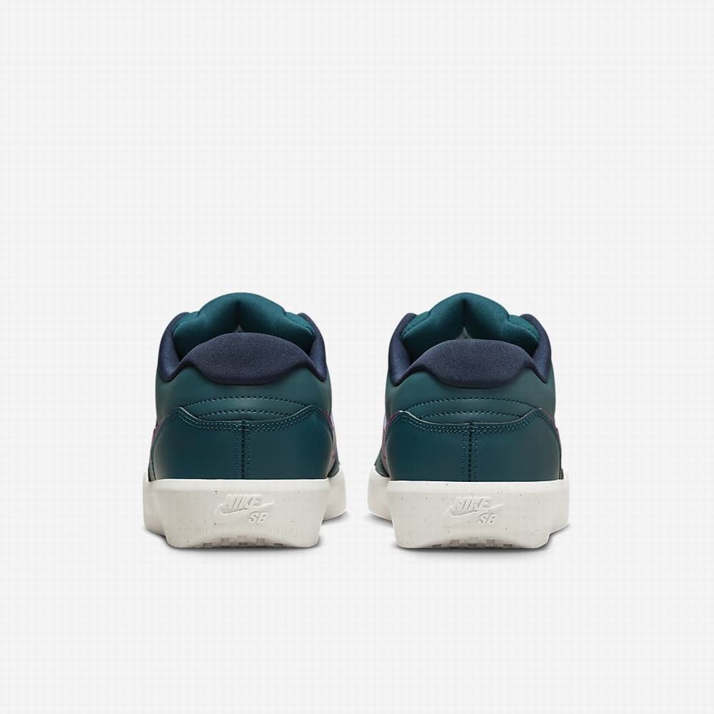Nike SB Force 58 Premium Női Deszkás Cipő Obszidián Türkiz | NI3517-E70