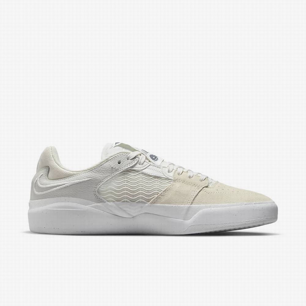 Nike SB Ishod Premium Férfi Utcai Cipő Fehér | NI5796-H21
