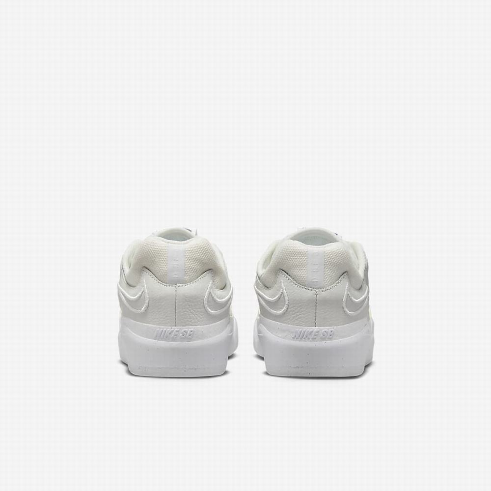 Nike SB Ishod Premium Férfi Utcai Cipő Fehér | NI5796-H21
