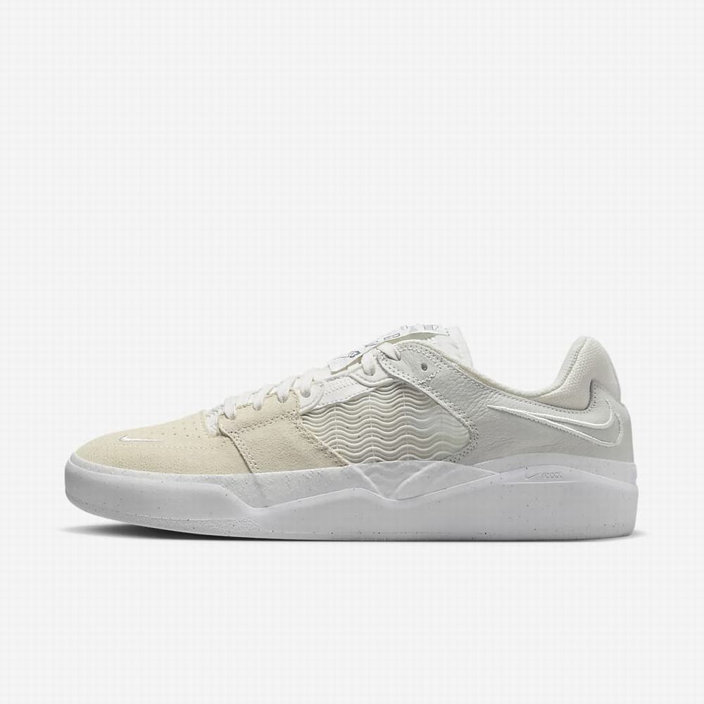Nike SB Ishod Premium Férfi Utcai Cipő Fehér | NI5796-H21