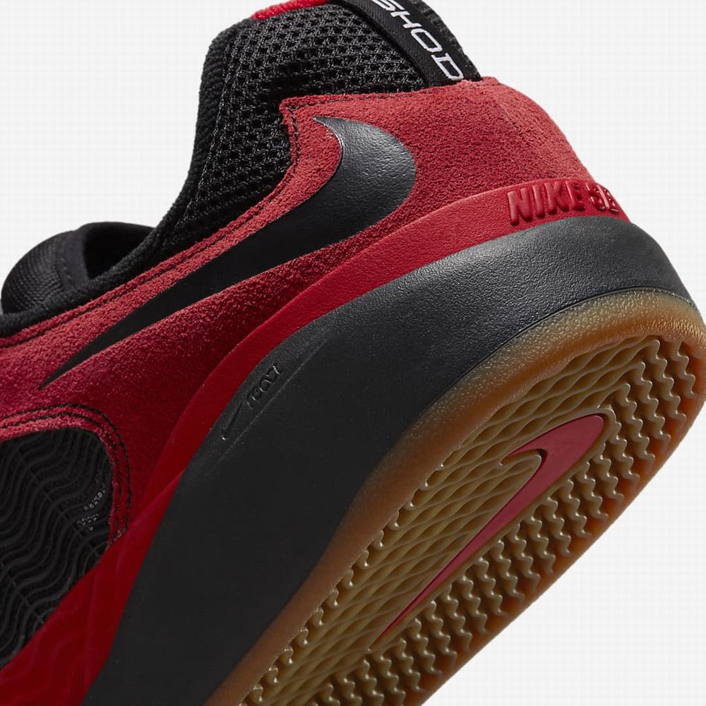 Nike SB Ishod Wair Férfi Deszkás Cipő Piros Fehér Fekete | NI3196-V39