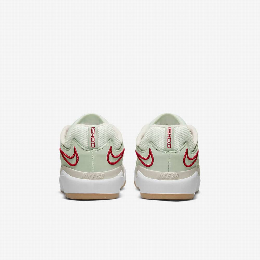 Nike SB Ishod Wair Premium Férfi Deszkás Cipő Zöld Piros | NI4372-D98