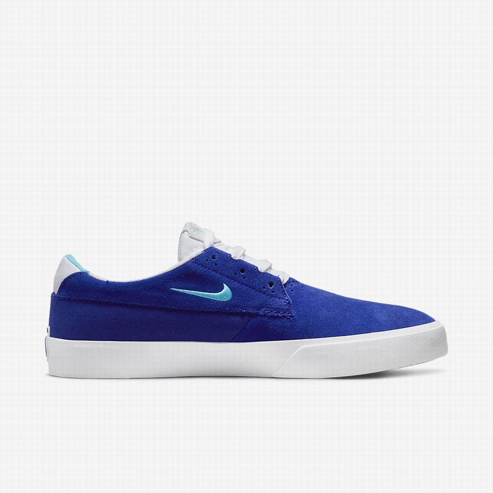 Nike SB Shane Férfi Utcai Cipő Sötétkék Türkiz Kék | NI6875-U04