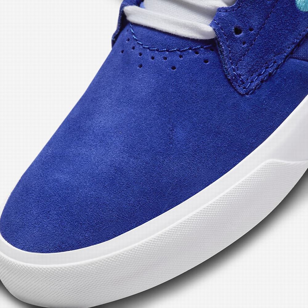 Nike SB Shane Férfi Utcai Cipő Sötétkék Türkiz Kék | NI6875-U04