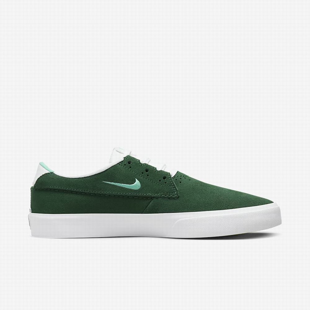 Nike SB Shane Női Deszkás Cipő Zöld Fehér | NI7349-V60