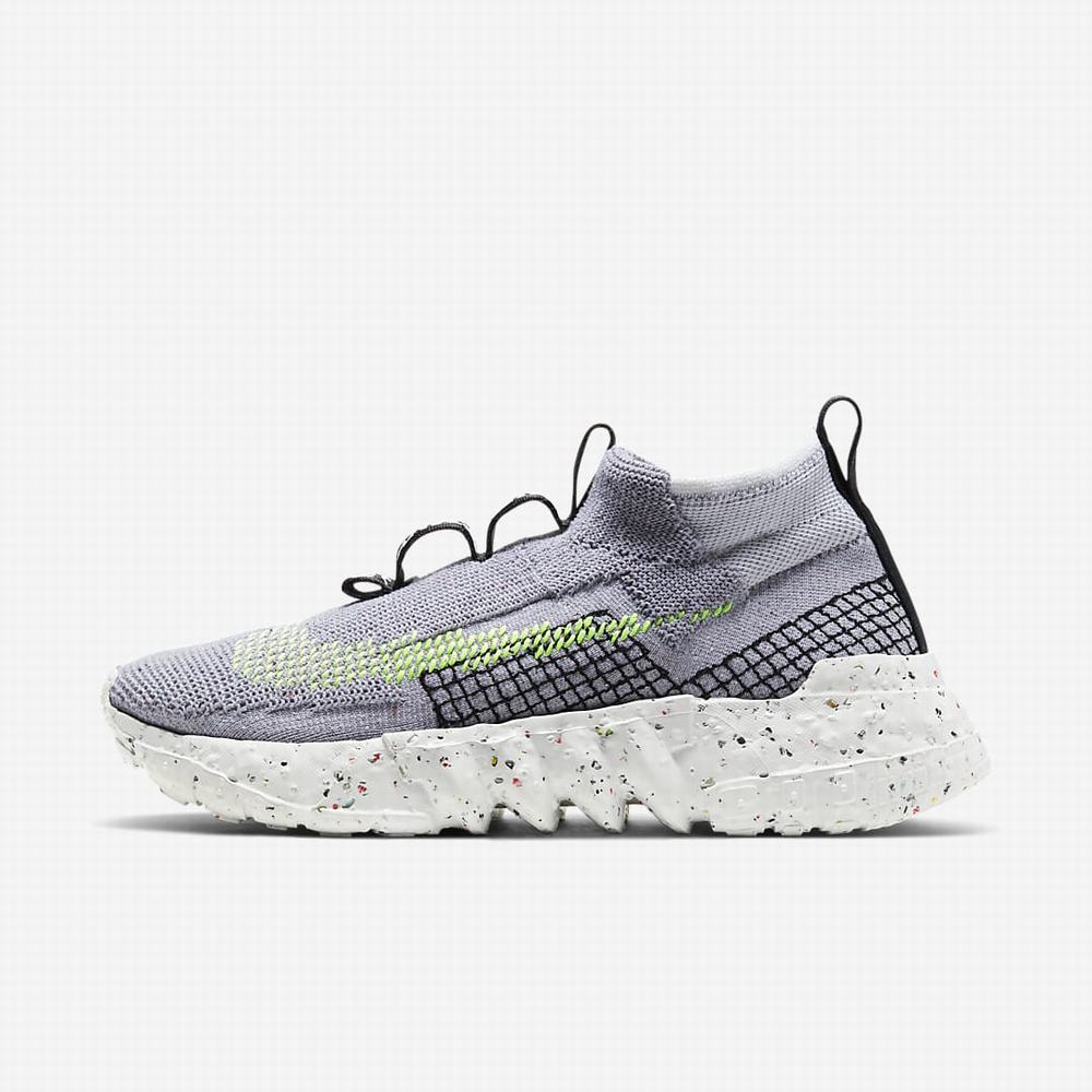 Nike Space Hippie 02 Férfi Utcai Cipő Szürke | NI2508-T91