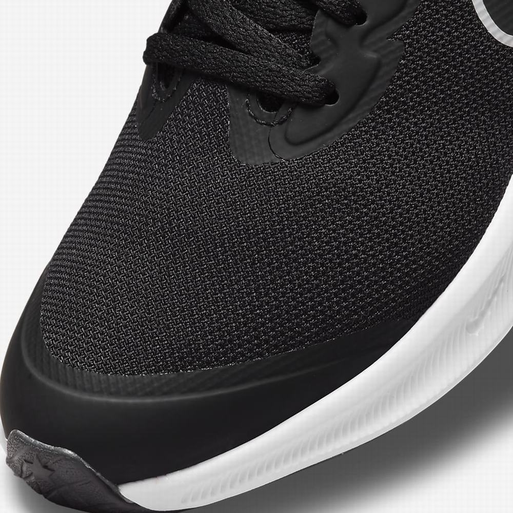 Nike Star Runner 3 Gyerek Futócipő Fekete Sötétszürke | NI3741-J92