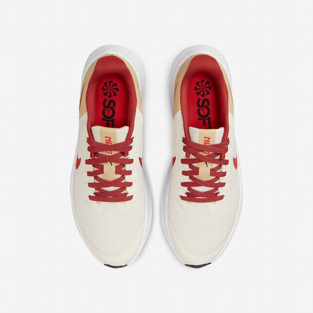 Nike Star Runner 3 Gyerek Gyalogló Cipő Bézs Piros Világos Piros | NI9564-W67