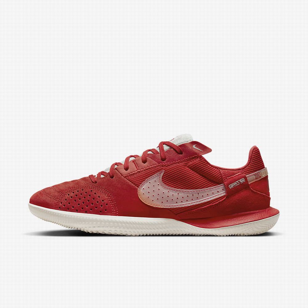 Nike Streetgato Férfi Focicipő Piros Fehér | NI6930-W42