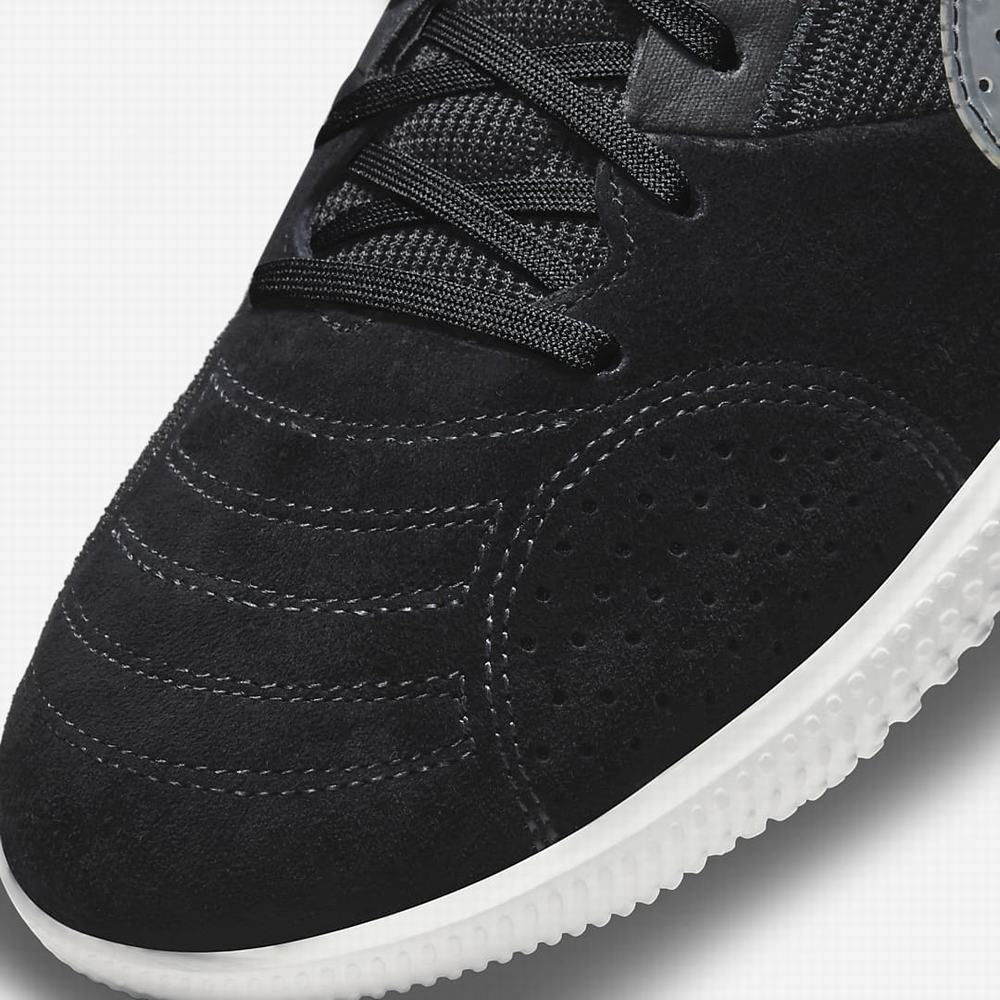 Nike Streetgato Női Focicipő Fekete Fehér | NI6375-K14