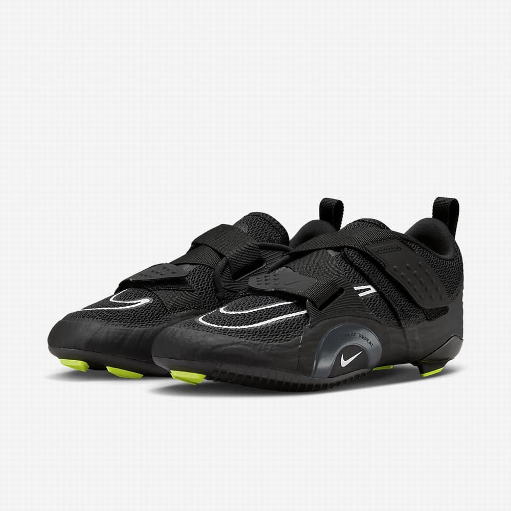 Nike SuperRep Cycle 2 Next Nature Indoor Cycling Férfi Kerékpáros Cipő Fekete Sötétszürke Fehér | NI9543-X50