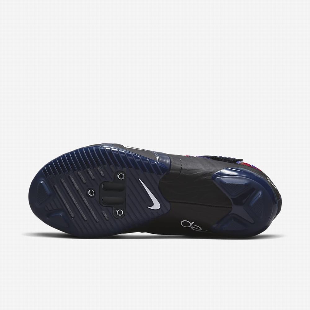 Nike SuperRep Cycle 2 Next Nature Női Kerékpáros Cipő Fekete Kék Fehér | NI0256-X71