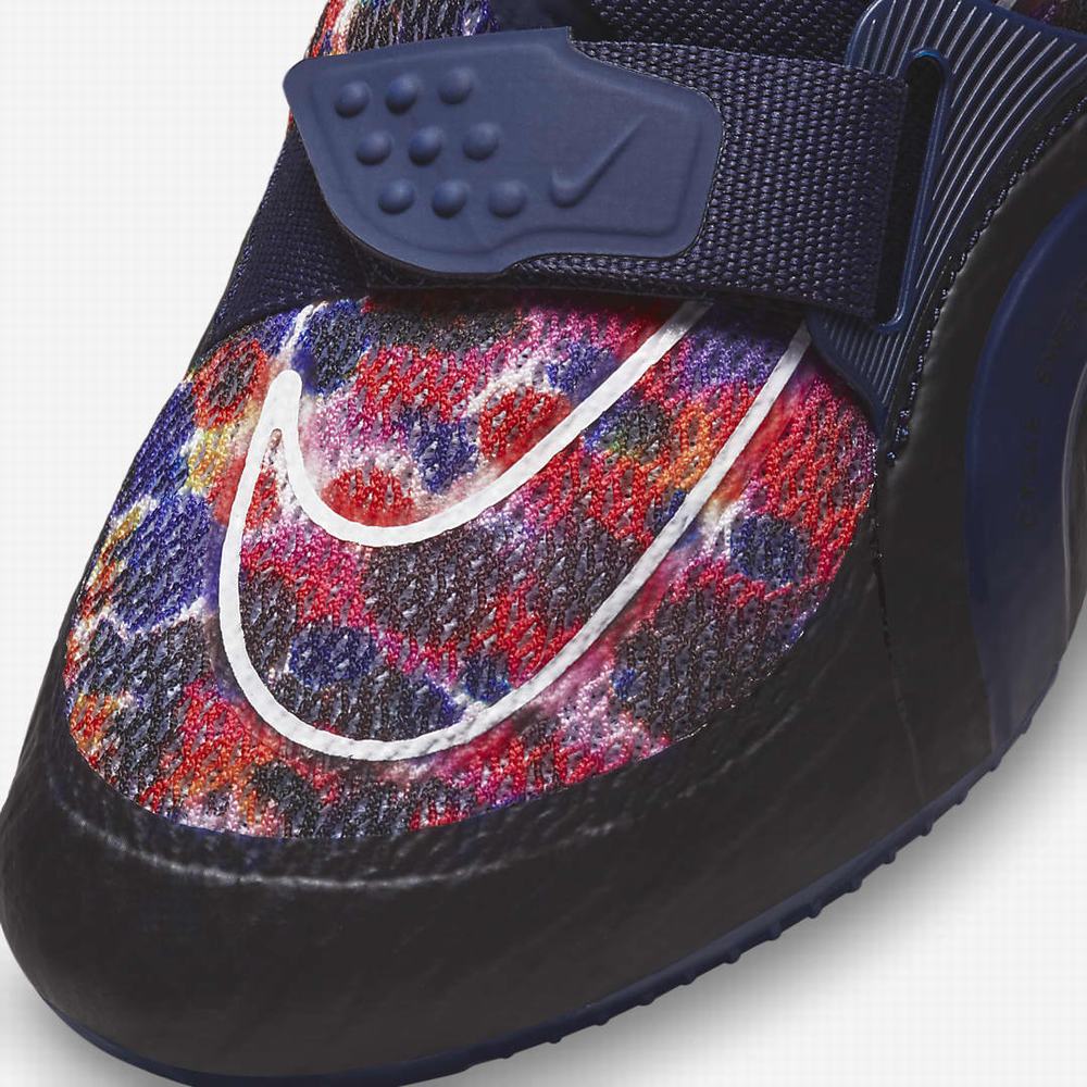 Nike SuperRep Cycle 2 Next Nature Női Kerékpáros Cipő Fekete Kék Fehér | NI0256-X71