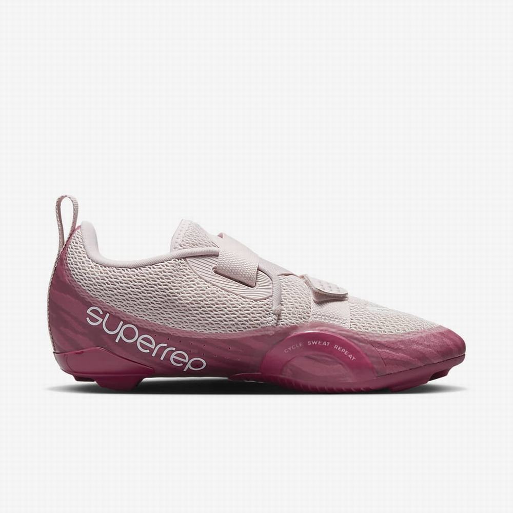 Nike SuperRep Cycle 2 Next Nature Női Kerékpáros Cipő Rózsaszín Fehér | NI8160-C82