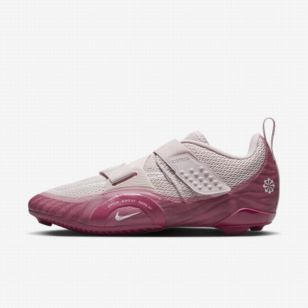 Nike SuperRep Cycle 2 Next Nature Női Kerékpáros Cipő Rózsaszín Fehér | NI8160-C82