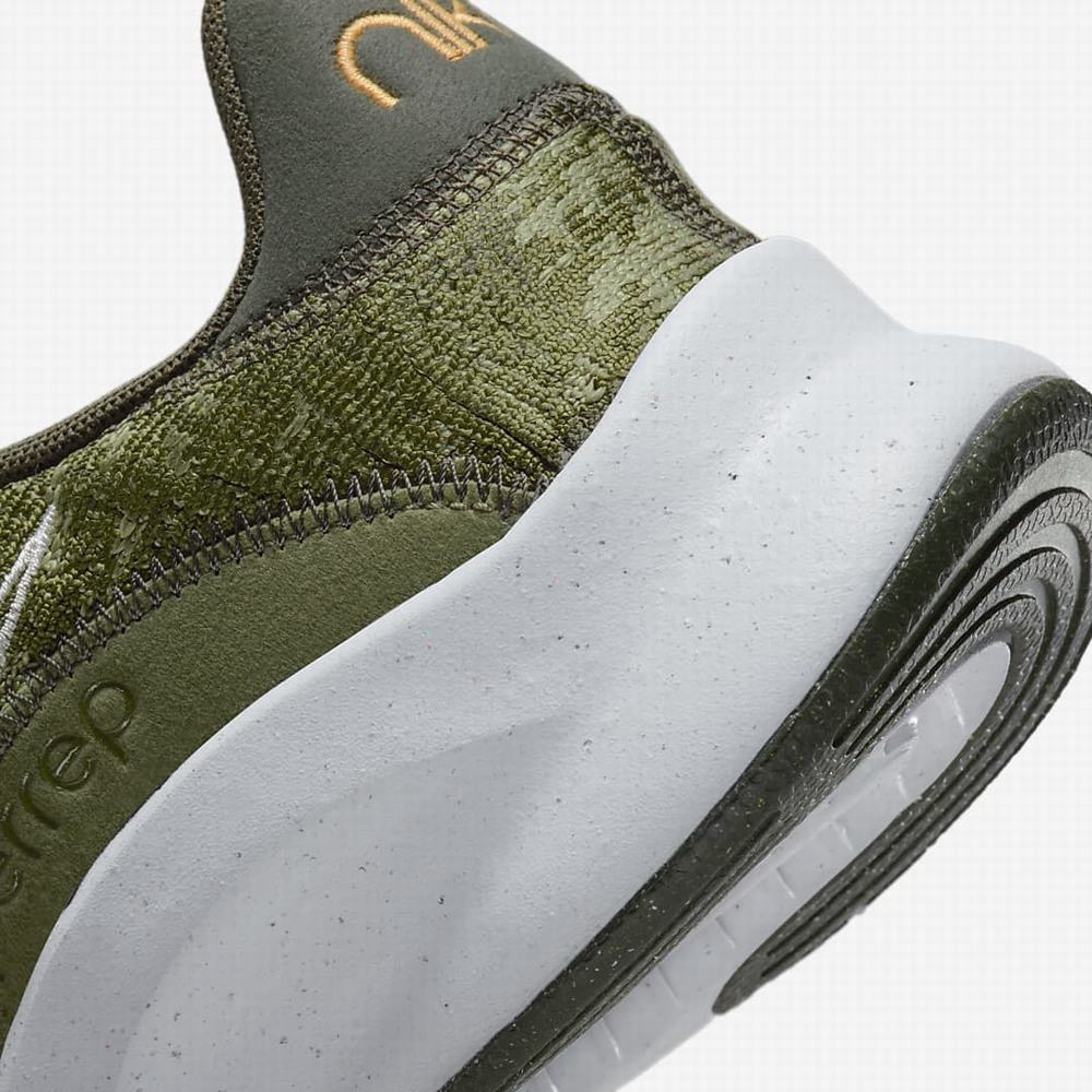 Nike SuperRep Go 3 Next Nature Flyknit Férfi Edzőcipő Zöld Fehér | NI6147-V46