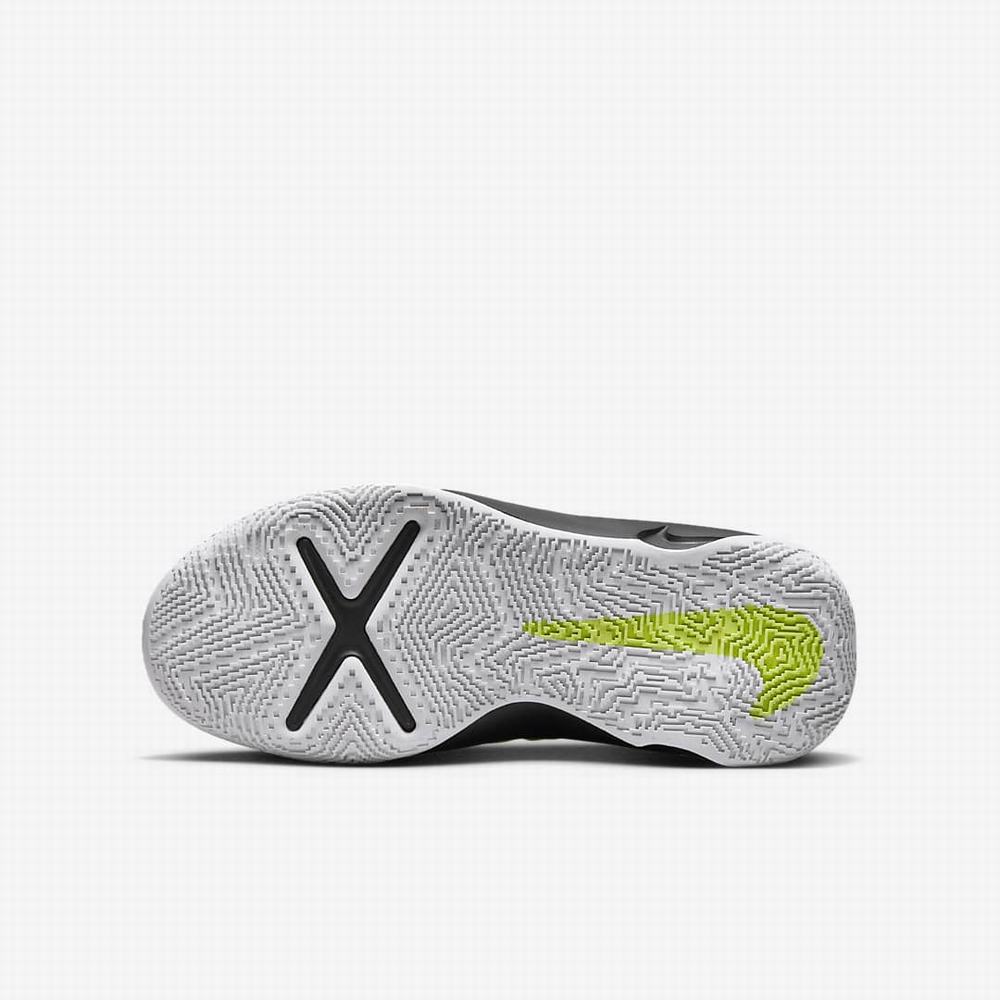 Nike Team Hustle D 10 Gyerek Kosárlabda Cipő Fekete Világos | NI2063-P64