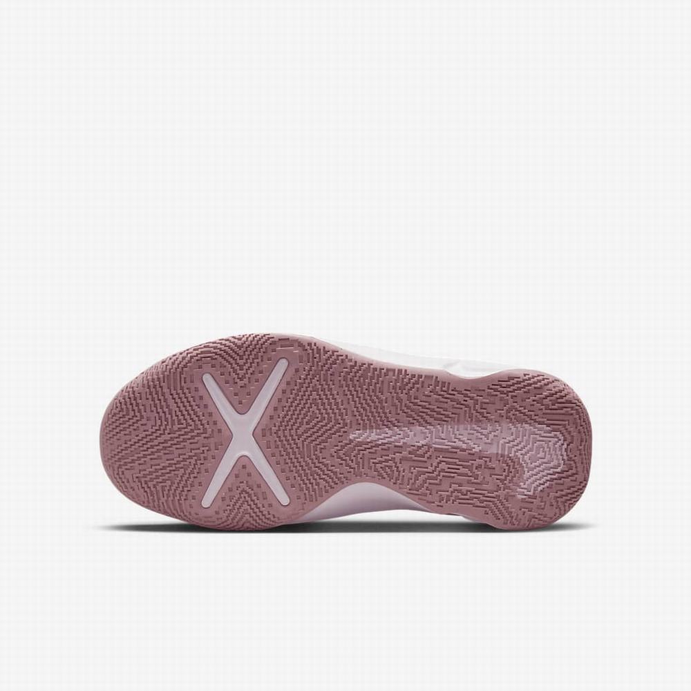 Nike Team Hustle D 10 Gyerek Kosárlabda Cipő Rózsaszín Fehér | NI5218-Z01