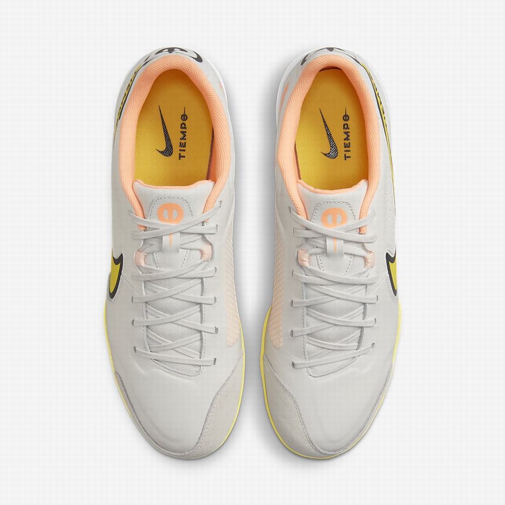 Nike Tiempo Legend 9 Academy IC Női Focicipő Bézs Narancssárga Sárga | NI3401-X40