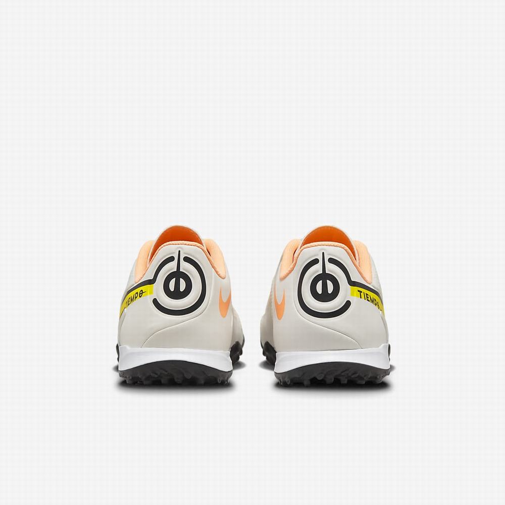 Nike Tiempo Legend 9 Academy TF Turf Női Focicipő Bézs Narancssárga Sárga | NI1920-J89
