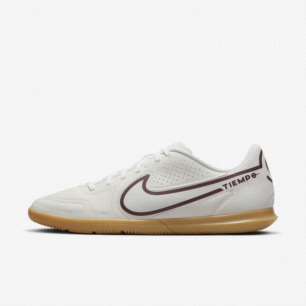 Nike Tiempo Legend 9 Club IC Női Focicipő Bézs Világos Barna | NI1956-M49