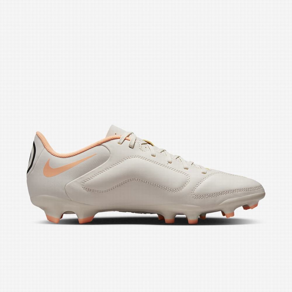 Nike Tiempo Legend 9 Club MG Multi-Ground Férfi Focicipő Bézs Narancssárga Sárga | NI2857-A07