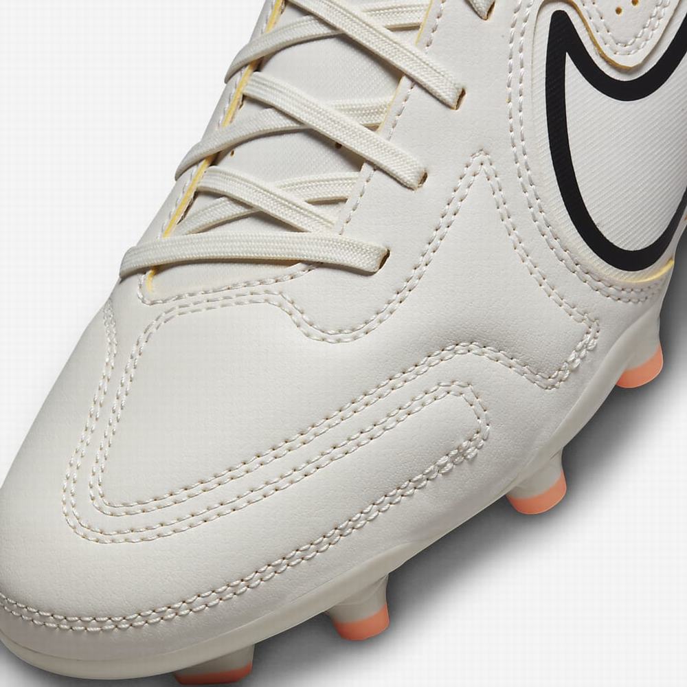 Nike Tiempo Legend 9 Club MG Multi-Ground Férfi Focicipő Bézs Narancssárga Sárga | NI2857-A07