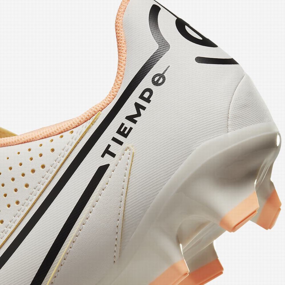 Nike Tiempo Legend 9 Club MG Multi-Ground Férfi Focicipő Bézs Narancssárga Sárga | NI2857-A07