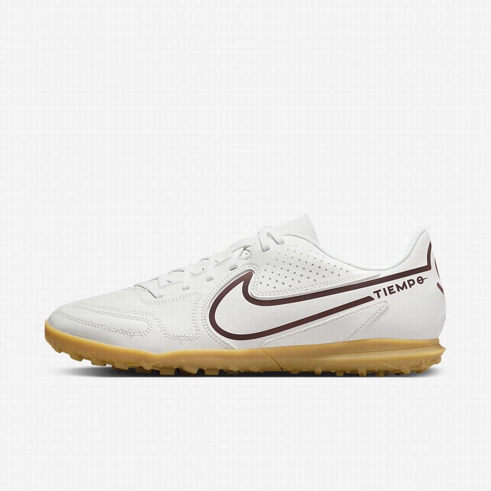 Nike Tiempo Legend 9 Club TF Turf Női Focicipő Bézs Világos Barna | NI6971-U12