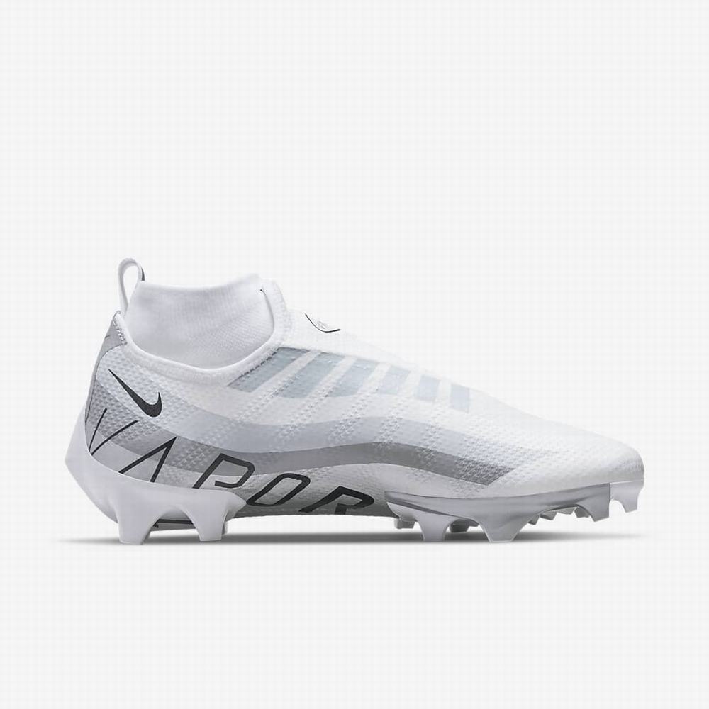 Nike Vapor Edge Pro 360 Férfi Focicipő Fehér Metal Titán Szürke Fekete | NI2189-H20