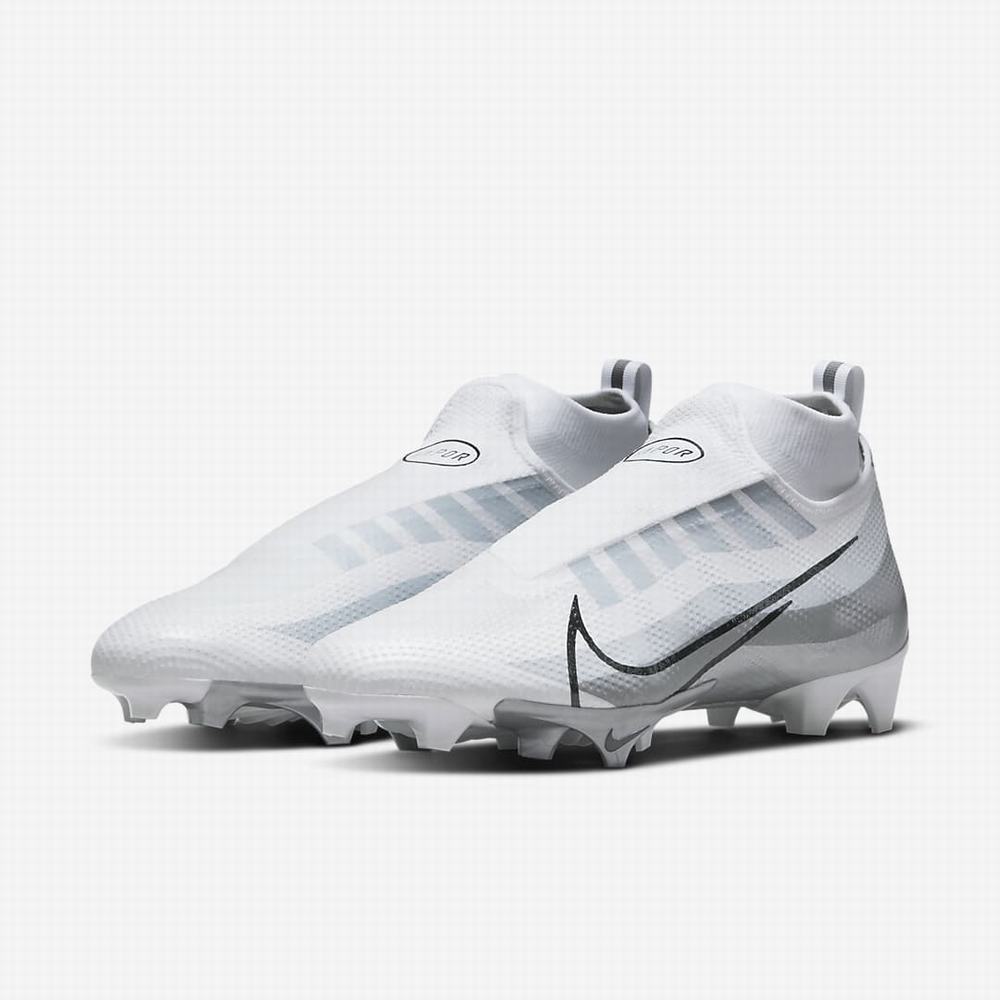 Nike Vapor Edge Pro 360 Férfi Focicipő Fehér Metal Titán Szürke Fekete | NI2189-H20